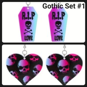 Gothic Earring Gift Set 💜